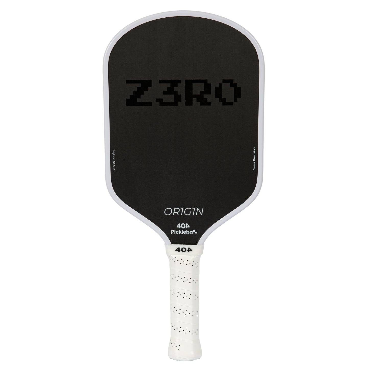 Pickleball paddle with 'Z3RO' branding