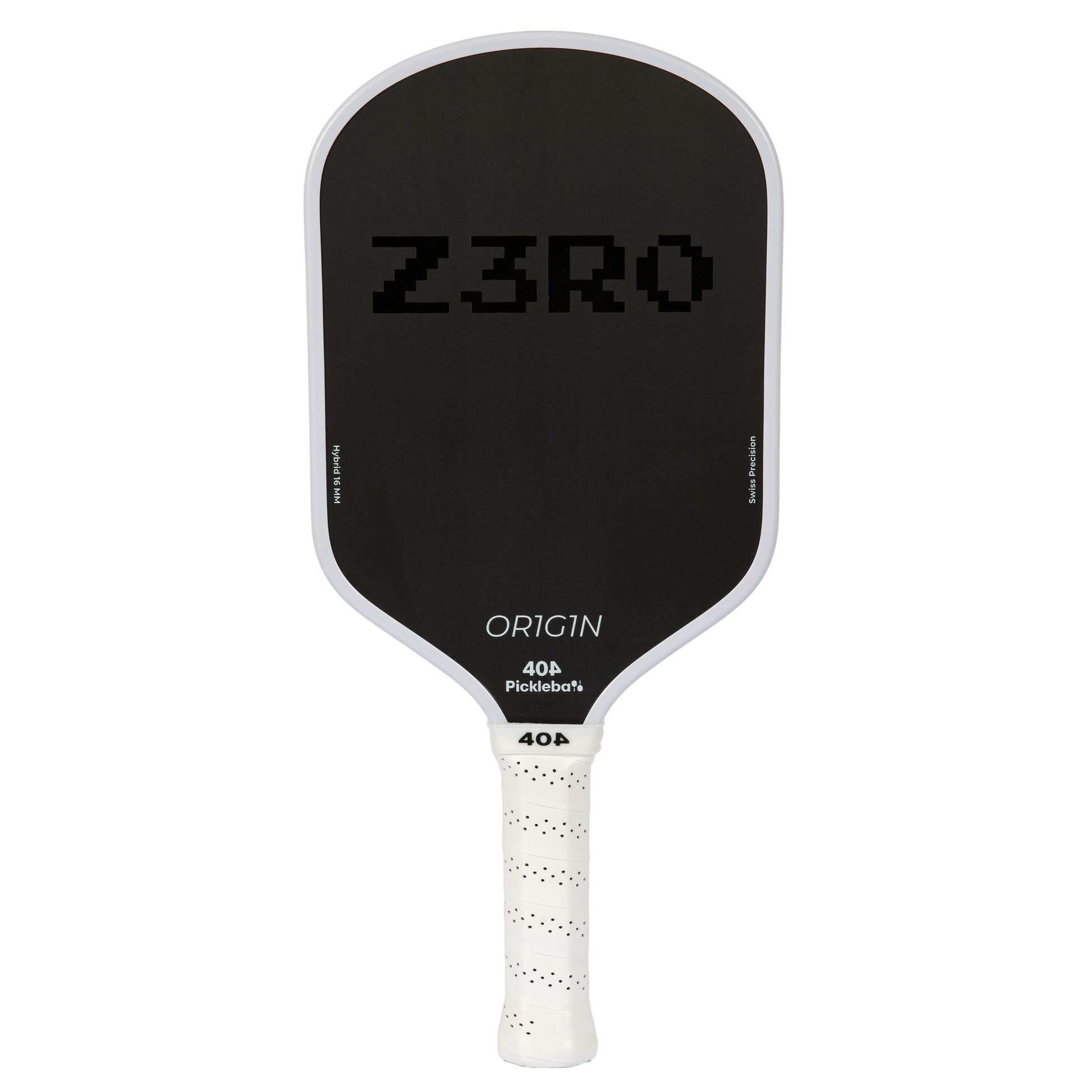 Pickleball paddle with 'Z3RO' branding