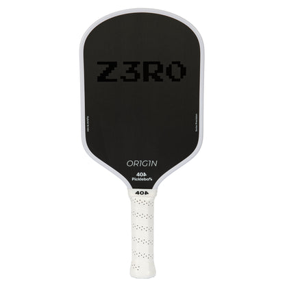 Pickleball paddle with 'Z3RO' branding