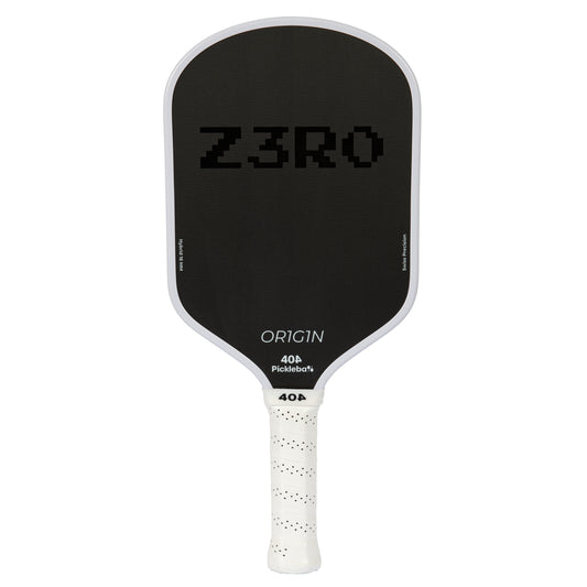 Pickleball paddle with 'Z3RO' branding